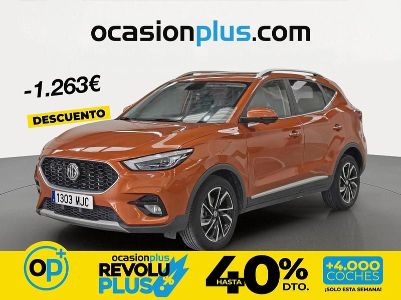 Usado MG ZS Luxury 111 CV (81 kW) 2023 Naranja SUV