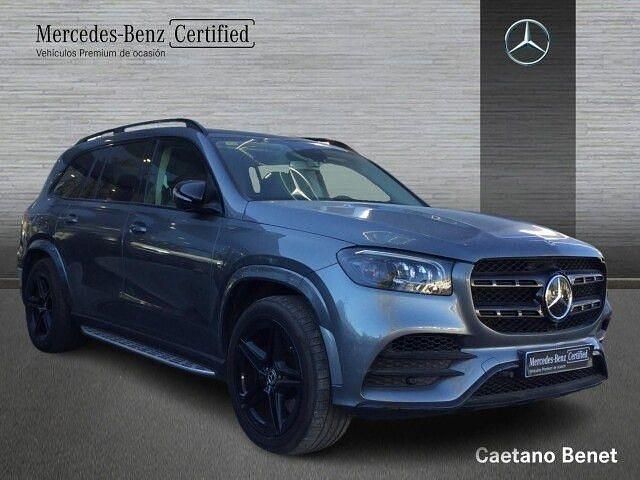 Usado Mercedes GLS350 AMG line 286 CV (210 kW) 2019 Gris / plateado SUV
