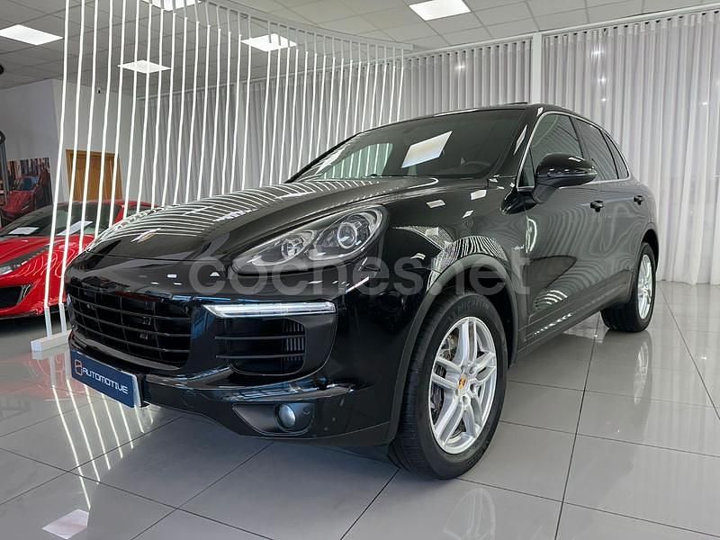 Negro Usado 2017 Porsche Cayenne SUV | 45.990 € (Caro) - Imagen 1/4