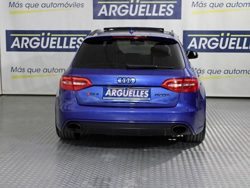 Usado Audi RS4 450 CV (330 kW) 2014 Azul Familiar