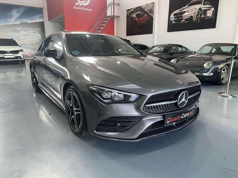 Usado Mercedes CLA200 150 CV (110 kW) 2022 Gris Coupe