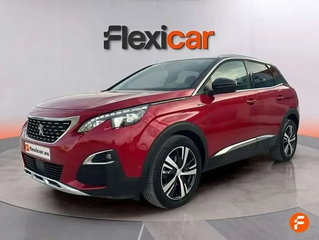 Usado Peugeot 3008 GT-line 131 CV (96 kW) 2017 Rojo SUV