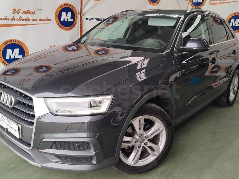 Usado Audi Q3 180 CV (132 kW) 2018 Gris / plata SUV