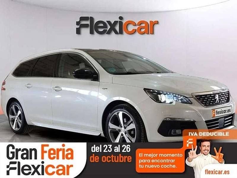 Blanco Usado 2021 Peugeot 308 GT Familiar | 12.190 € (Super precio) - Imagen 1/4