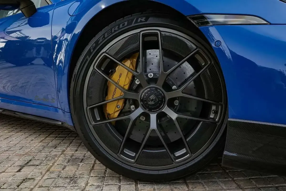 Usado Porsche 911 Turbo S 711 CV (522 kW) 2026 Azul Coupe