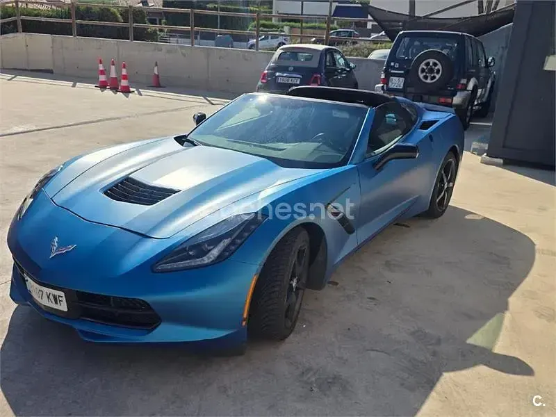 Usado Chevrolet Corvette Stingray 450 CV (330 kW) 2015 Negro Coupe