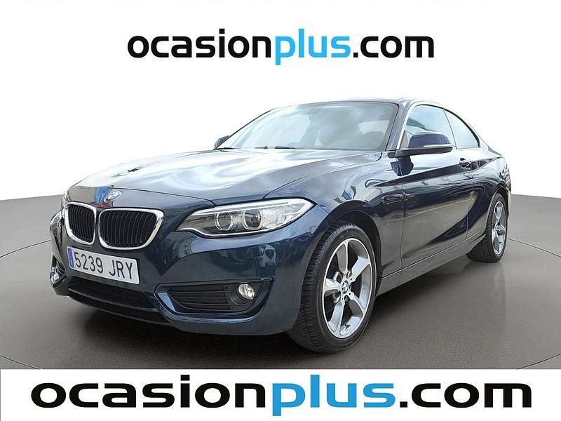 Usado BMW 218 150 CV (110 kW) 2016 Azul Coupe