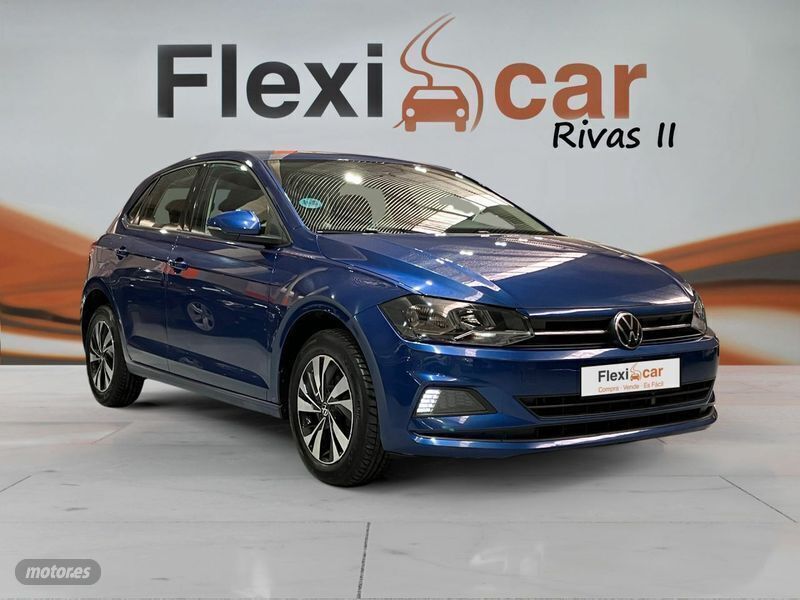 Azul Usado 2021 VW Polo Advance Berlina | 17.890 € (Un poco caro) - Imagen 1/4