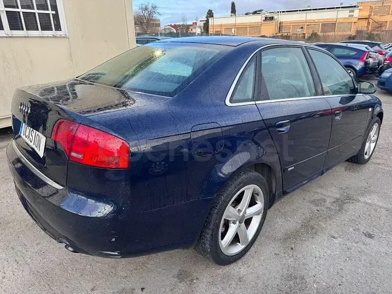 Usado Audi A4 S-Line 140 CV (102 kW) 2007 Negro Berlina
