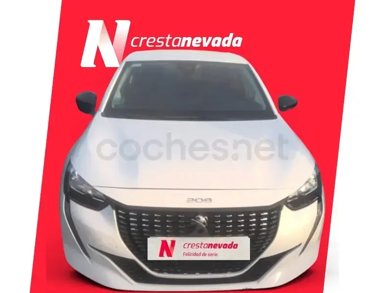 Usado Peugeot 208 Active 100 CV (73 kW) 2023 Blanco Utilitario