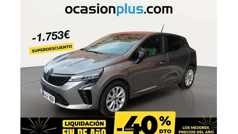 Gris Usado 2025 Renault Clio V Evolution Utilitario | 17.537 € (Precio justo) - Imagen 1/4