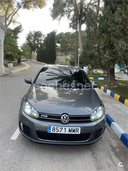 Usado VW Golf VI GTD 170 CV (125 kW) 2011 Gris / plata Utilitario