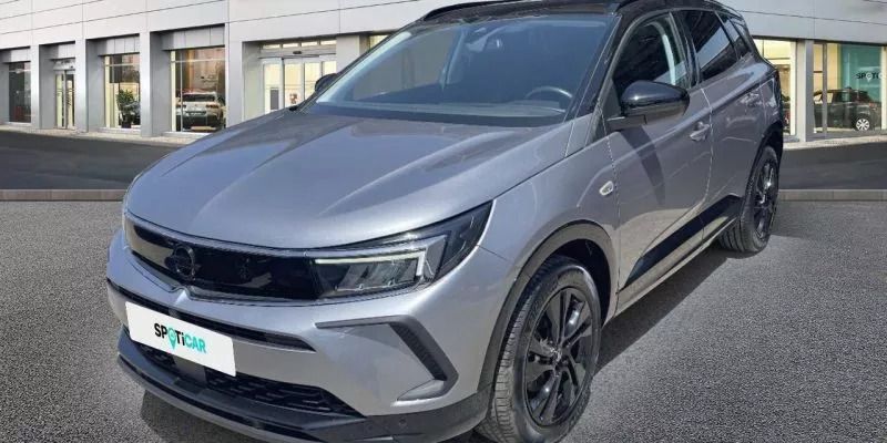 Gris Usado 2022 Opel Grandland X GS Line SUV | 21.200 € (Precio justo) - Imagen 1/4