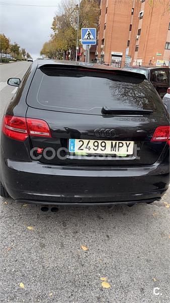 Usado Audi A3 Sportback Attraction 200 CV (147 kW) 2012 Negro Utilitario
