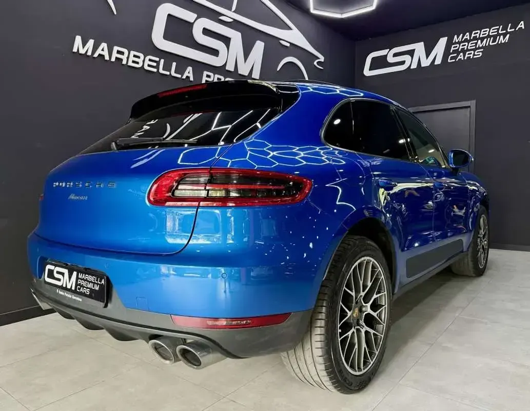 Usado Porsche Macan 252 CV (185 kW) 2018 Azul SUV