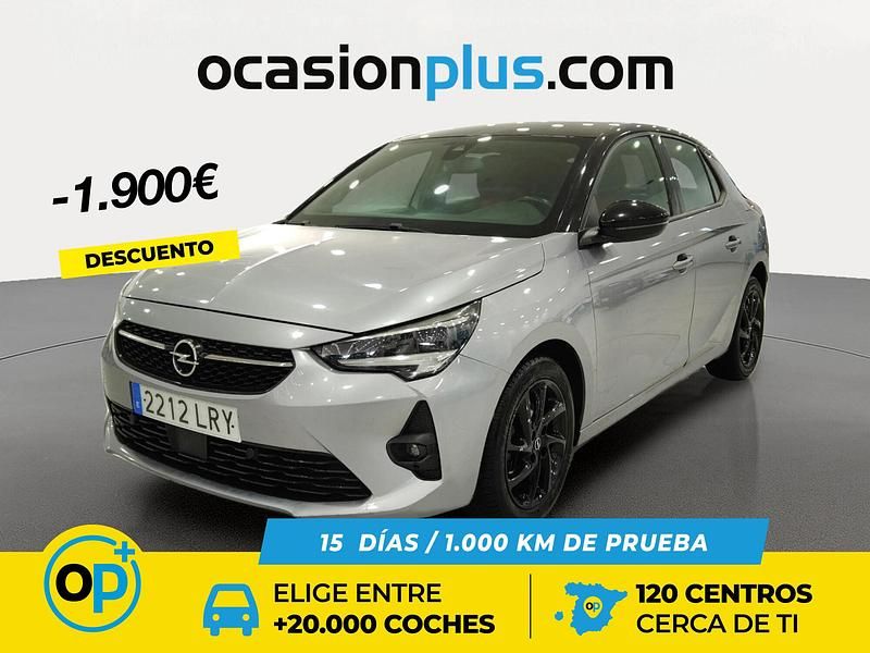 Gris Usado 2021 Opel Corsa GS Line Berlina | 10.450 € (Precio justo) - Imagen 1/4