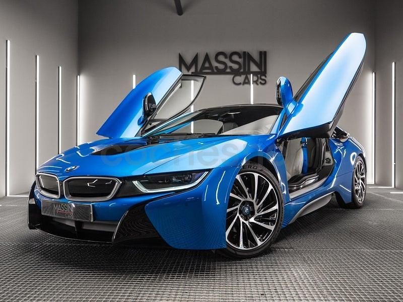 Usado BMW i8 374 CV (275 kW) 2018 Azul Coupe