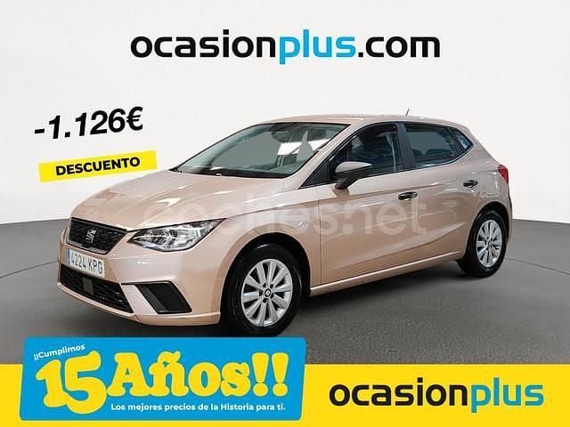 Marrón Usado 2018 Seat Ibiza Reference Berlina | 12.390 € (Precio justo) - Imagen 1/4