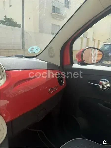 Usado Fiat 500 Lounge 69 CV (50 kW) 2018 Rojo Berlina