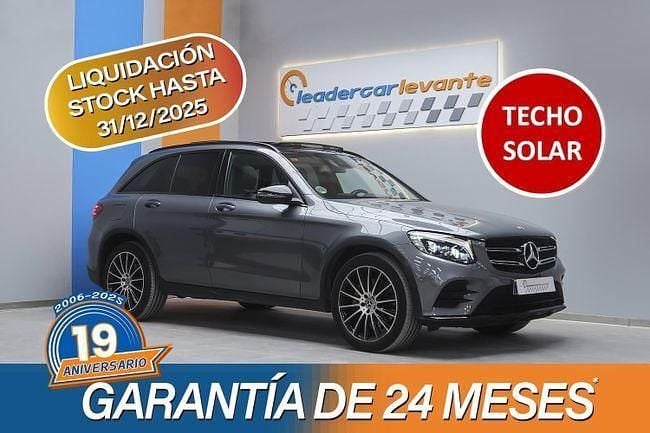 Gris / plata Usado 2019 Mercedes GLC220 Night SUV | 33.900 € (Super precio) - Imagen 1/4