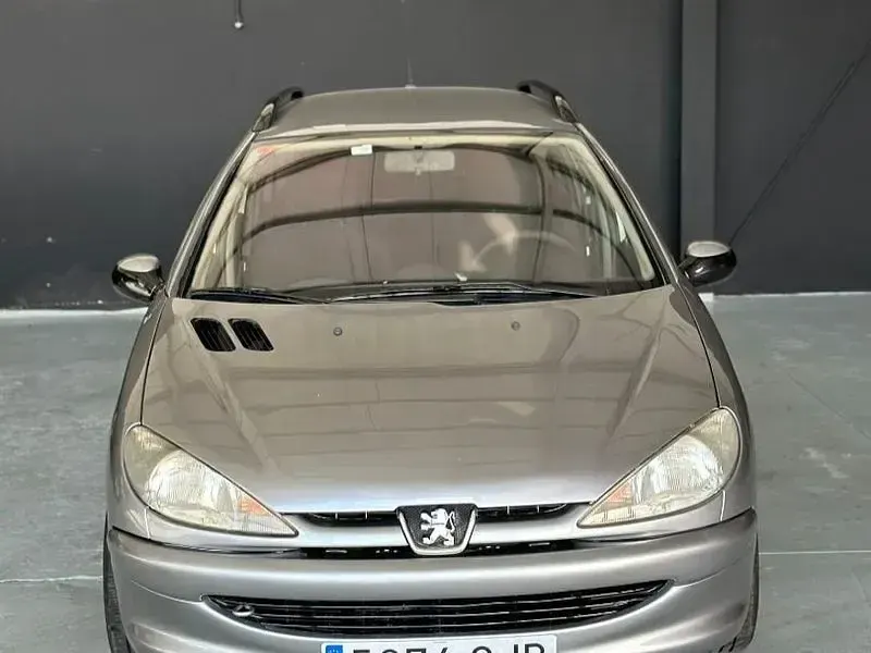 Usado Peugeot 206 70 CV (51 kW) 2004 Gris / plata Familiar