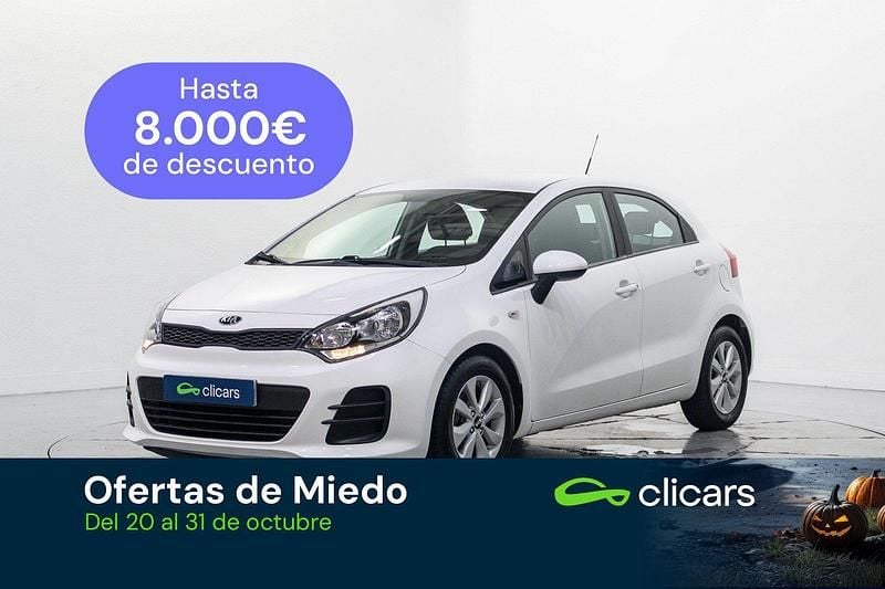 Blanco Usado 2016 Kia Rio Berlina | 9990 € (Precio justo) - Imagen 1/4