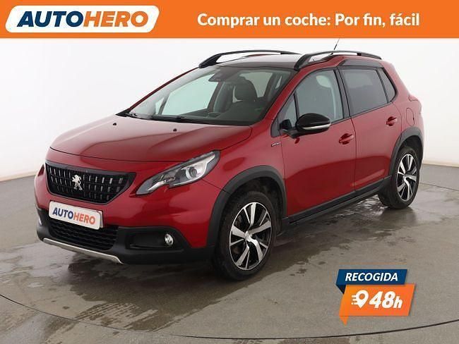Usado Peugeot 2008 GT-line 131 CV (96 kW) 2019 Rojo SUV