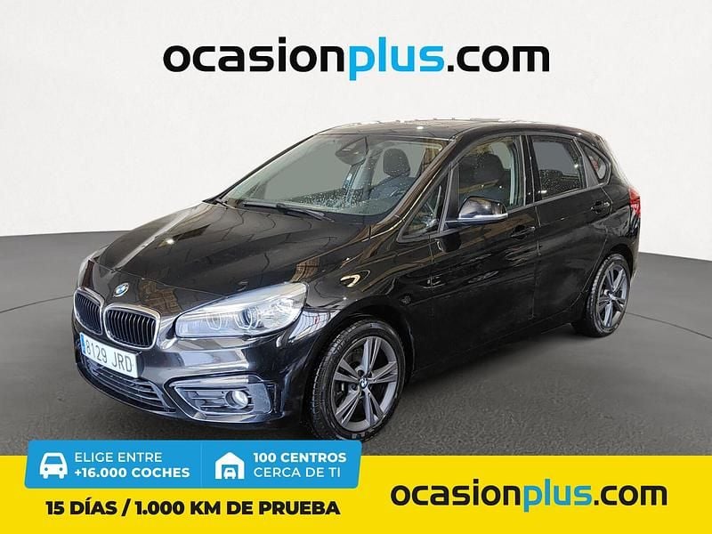 Negro Usado 2016 BMW 218 Active Tourer Monovolumen | 15.450 € (Precio justo) - Imagen 1/4