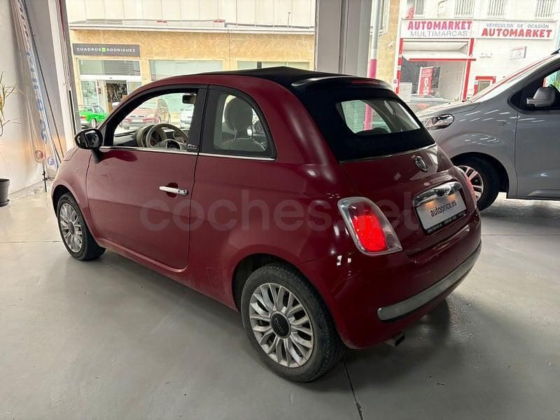 Usado Fiat 500C 69 CV (50 kW) 2015 Rojo Descapotable