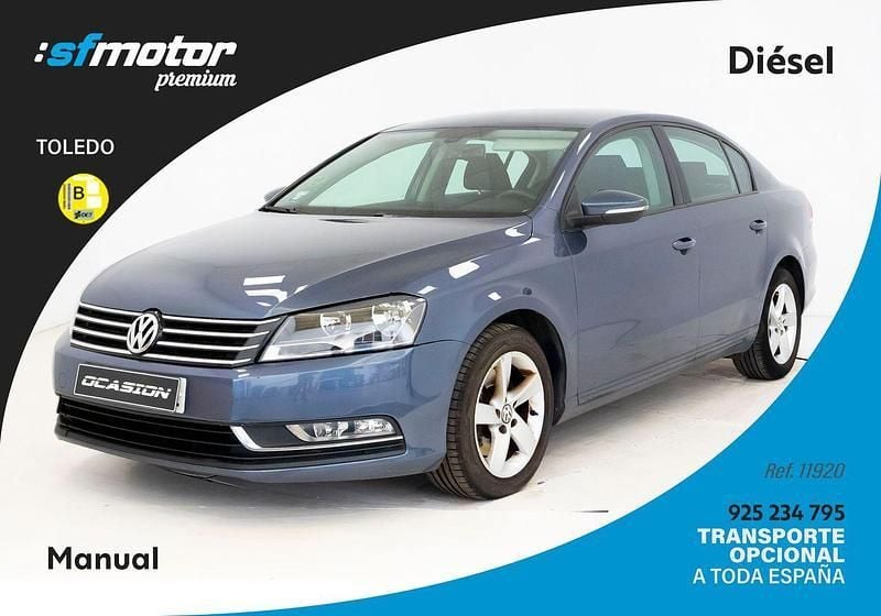 Azul Usado 2011 VW Passat Berlina | 7400 € (Buen precio) - Imagen 1/4