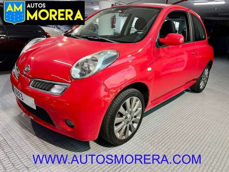 Rojo Usado 2009 Nissan Micra Utilitario | 6900 € - Imagen 1/4