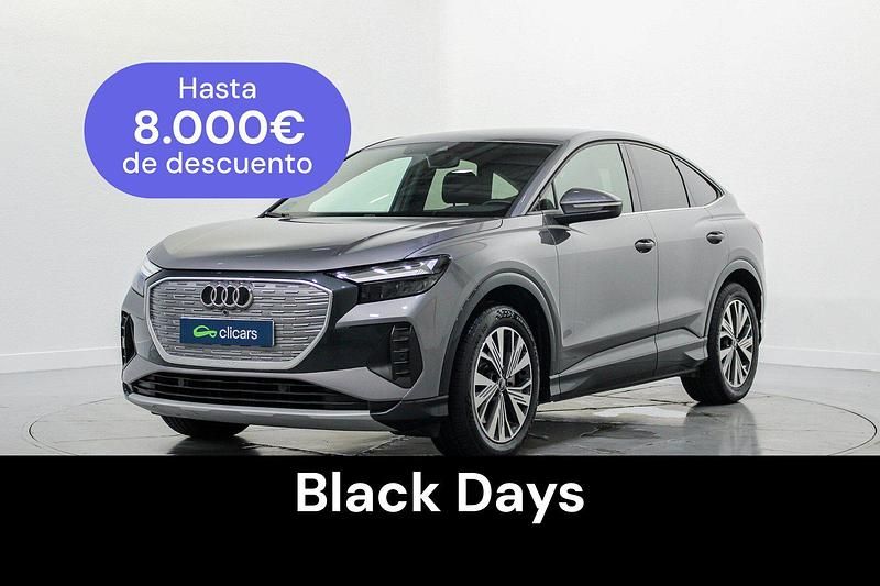 Gris Usado 2022 Audi Q4 Sportback e-tron Advanced SUV | 38.690 € (Buen precio) - Imagen 1/4