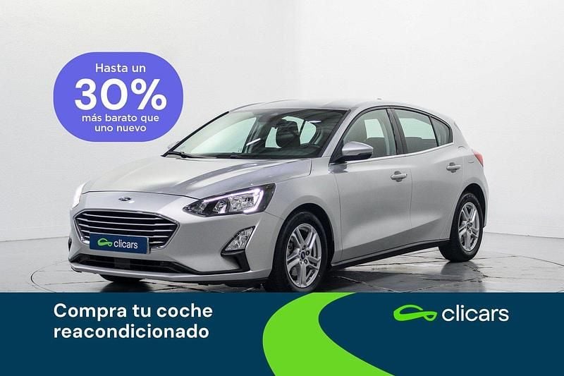 Gris Usado 2021 Ford Focus Trend+ Berlina | 16.490 € (Buen precio) - Imagen 1/4