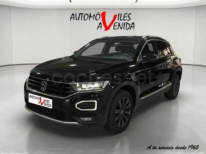 Usado VW T-Roc R-line 150 CV (110 kW) 2022 Negro SUV
