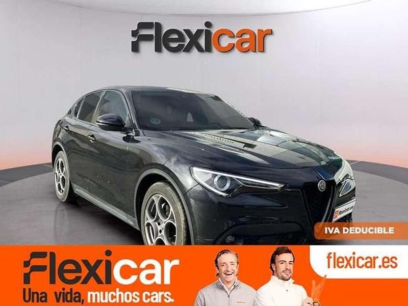 Negro Usado 2022 Alfa Romeo Stelvio Sprint SUV | 24.390 € (Precio justo) - Imagen 1/4