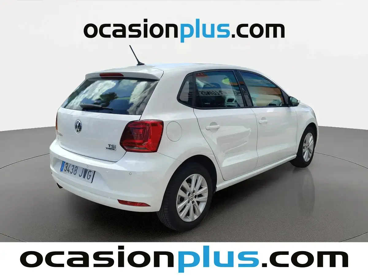 Begagnad VW Polo 90 HK (66 kW) 2017 Vit Halvkombi