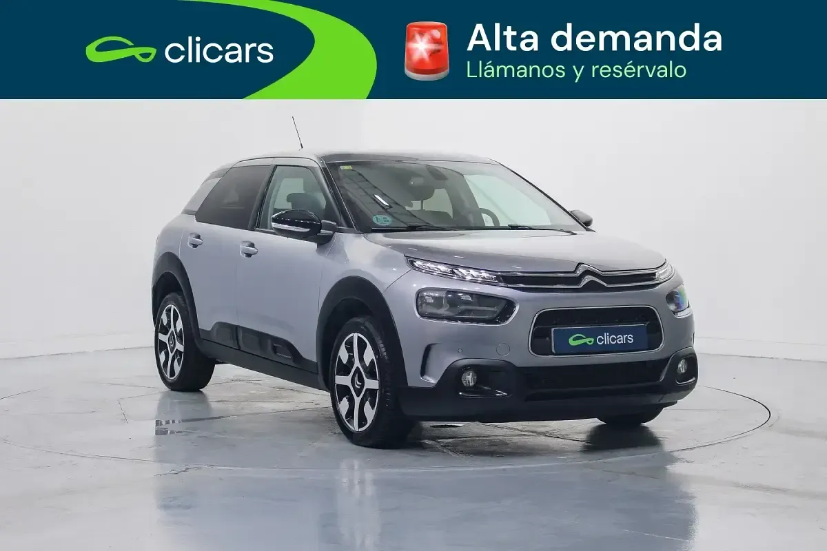 Usado Citroën C4 Cactus PureTech 110 CV (80 kW) 2018 Gris Utilitario