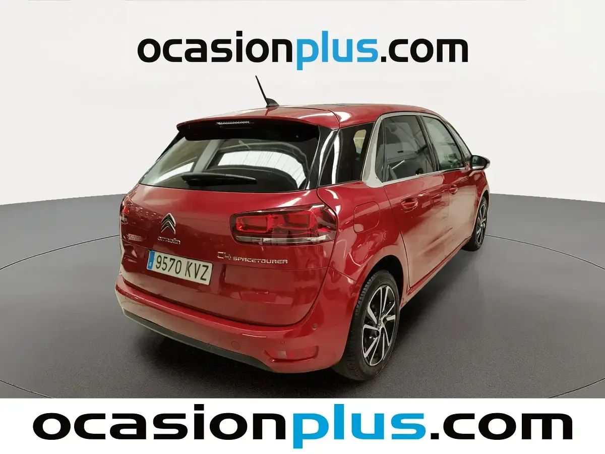 Usado Citroën C4 PureTech 130 CV (95 kW) 2019 Rojo Monovolumen