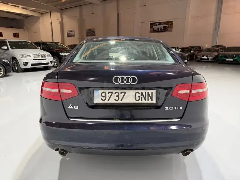 Usado Audi A6 Premium 170 CV (125 kW) 2009 Azul Berlina