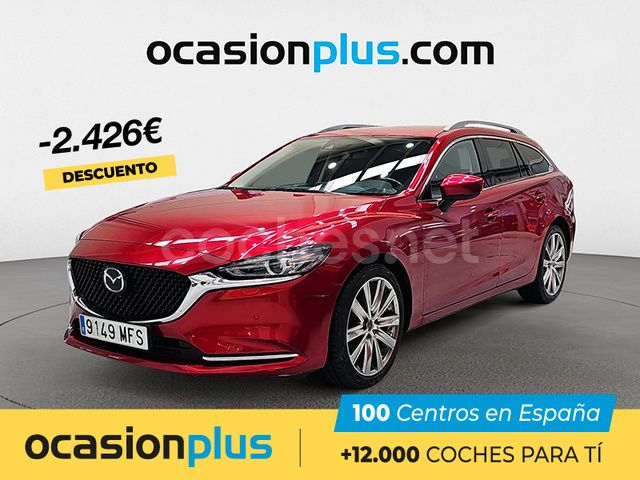 Rojo Usado 2023 Mazda 6 Exclusive-Line Familiar | 25.990 € (Precio justo) - Imagen 1/4