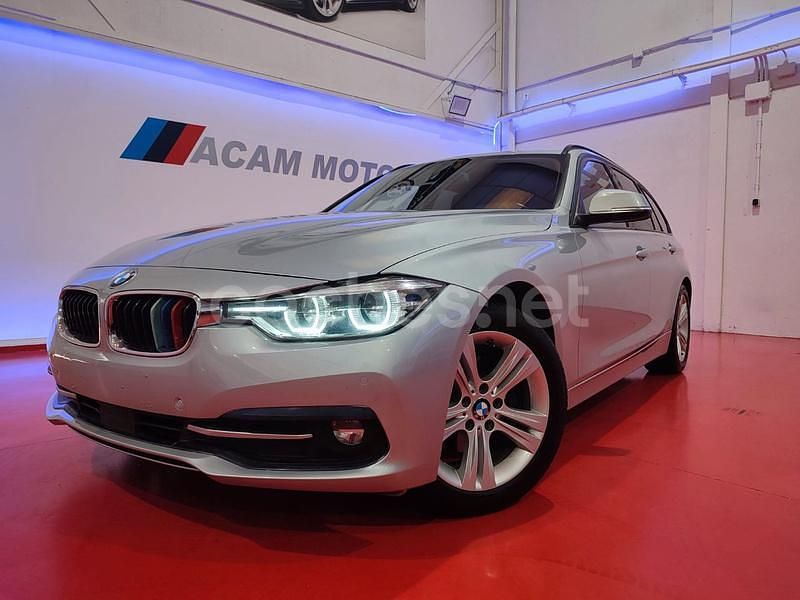 Gris / plata Usado 2016 BMW 320 Efficient Dynamics Familiar | 14.200 € (Precio justo) - Imagen 1/4