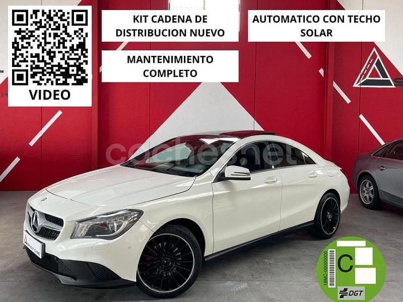 Blanco Usado 2015 Mercedes CLA200 AMG line Coupe | 18.999 € (Precio justo) - Imagen 1/4