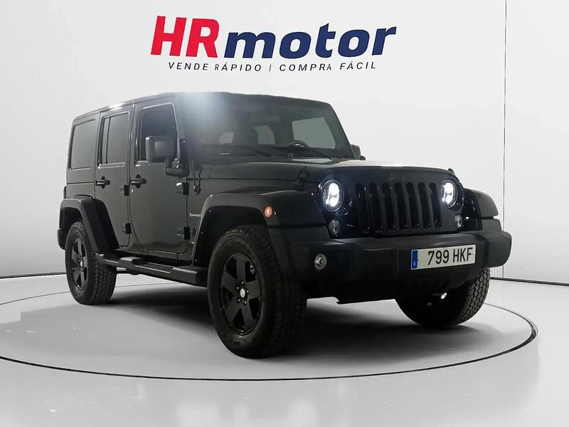 Negro Usado 2012 Jeep Wrangler Sahara SUV | 31.790 € (Un poco caro) - Imagen 1/4