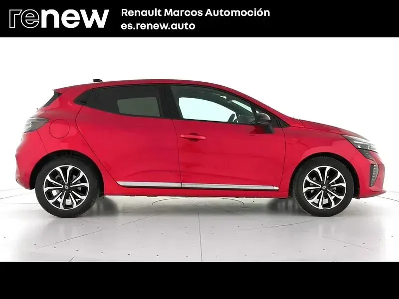 Usado Renault Clio V Techno 100 CV (73 kW) 2025 Rojo Berlina