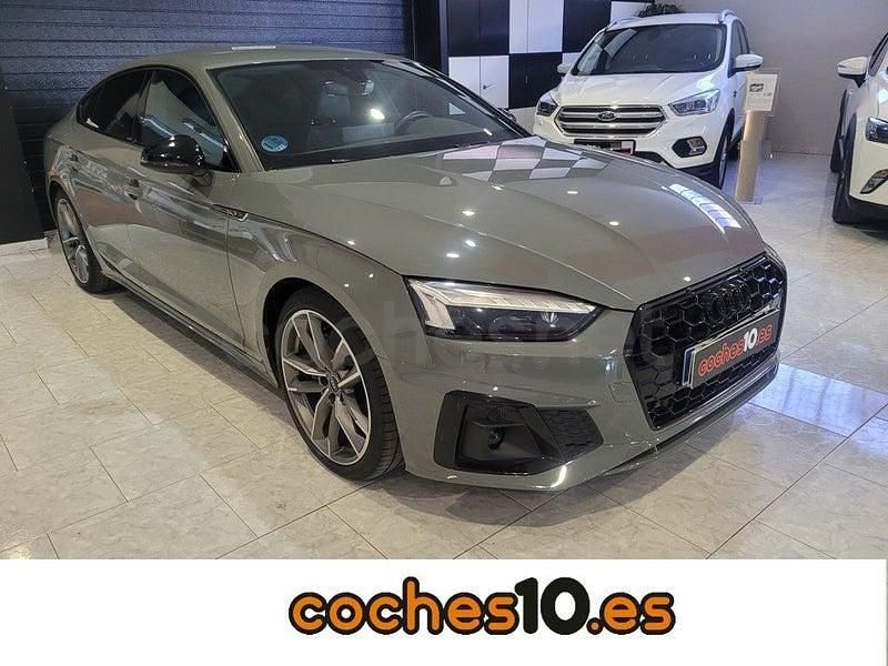 Usado Audi A5 Sportback S-Line 204 CV (150 kW) 2022 Gris / plata Utilitario