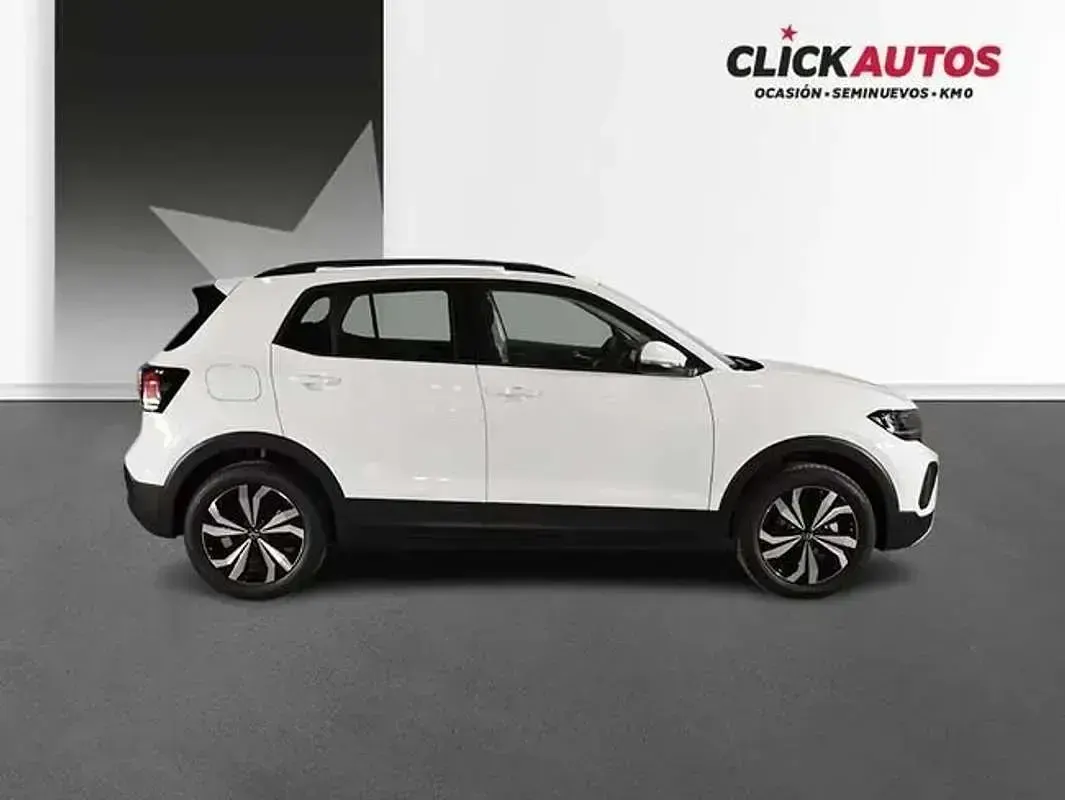 Usado VW T-Cross 95 CV (69 kW) 2025 Blanco SUV