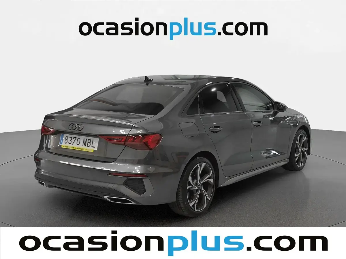 Usado Audi A3 S-Line 150 CV (110 kW) 2022 Gris Berlina