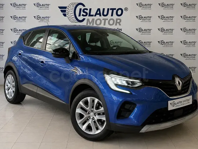 Usado Renault Captur Equilibre 90 CV (66 kW) 2023 Azul SUV