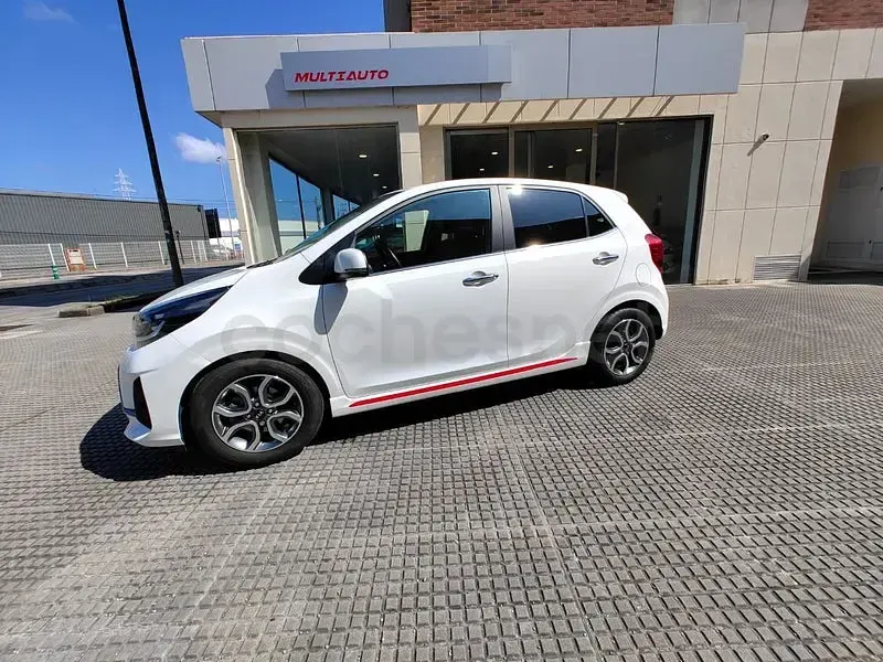 Usado Kia Picanto GT-Line 84 CV (61 kW) 2021 Blanco Utilitario