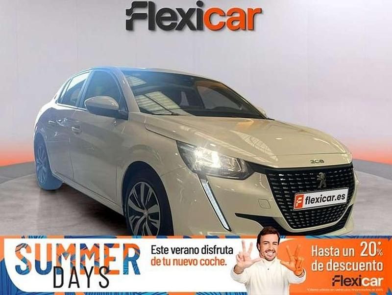 Blanco Usado 2020 Peugeot 208 Active Utilitario | 9790 € (Precio justo) - Imagen 1/4